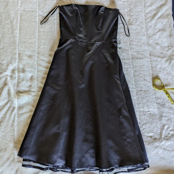 Erica Michelle Ltd. Strapless Prom Party Dress, Sz 6-8 - Picture 5 of 16